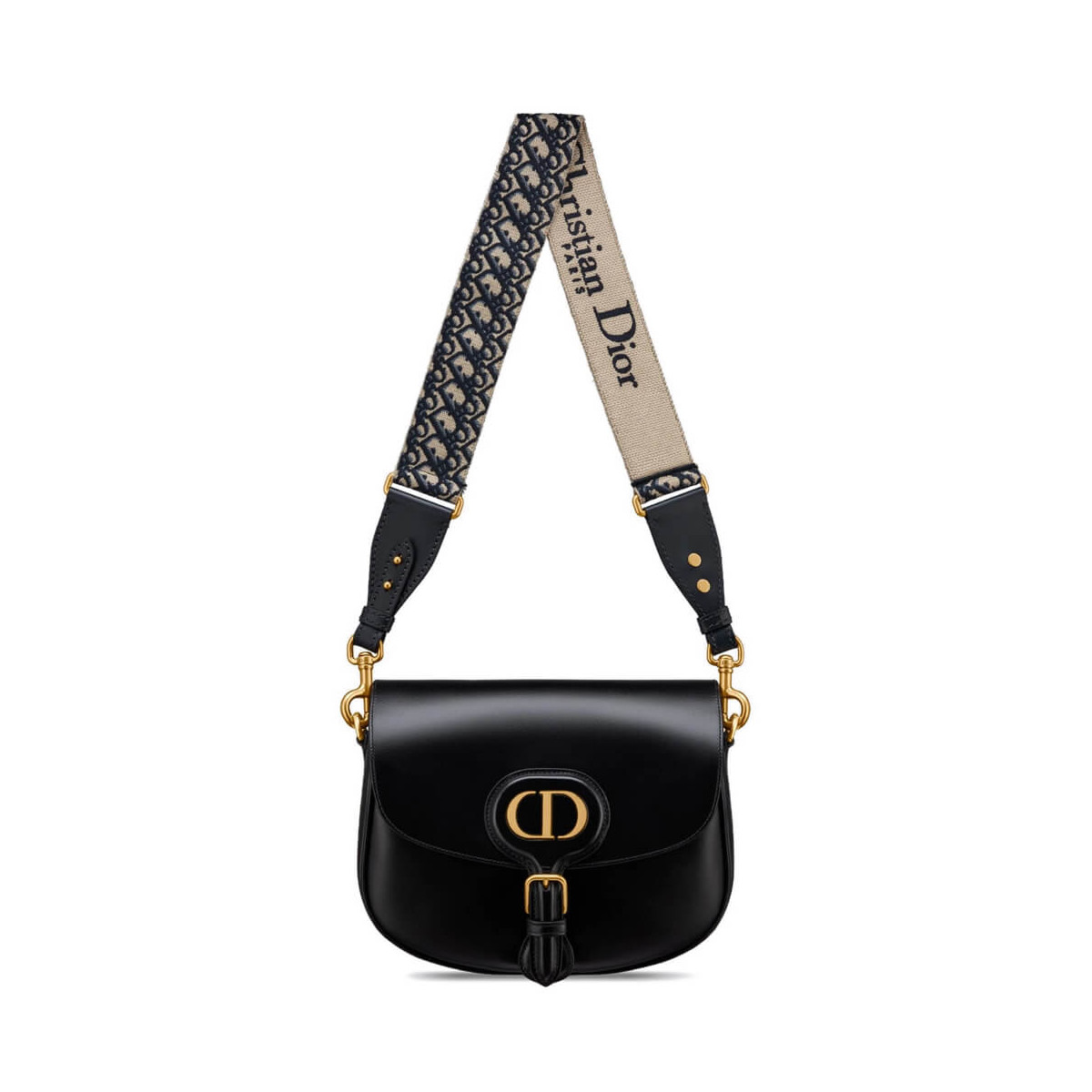 Dior Large Bobby Bag in Box Calfskin M9320