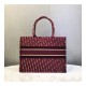 Christian Dior Small Book Tote Embossed Velvet M1296