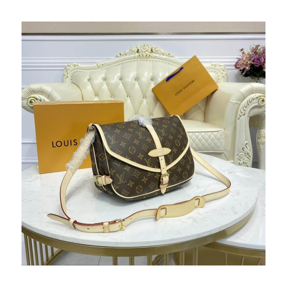 Louis Vuitton Monogram Canvas Saumur MM M40710