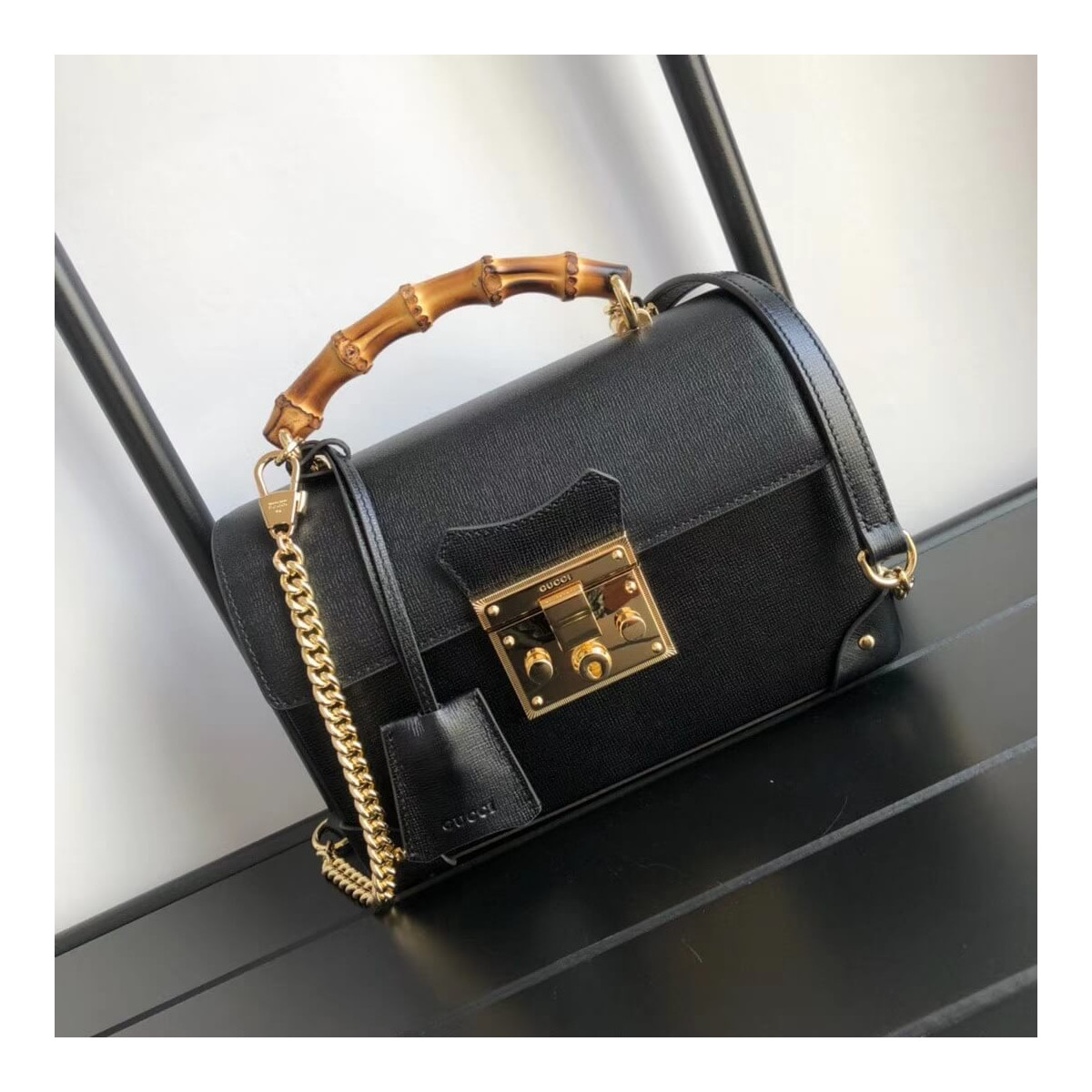 Gucci Padlock Small Bamboo Shoulder Bag 603221