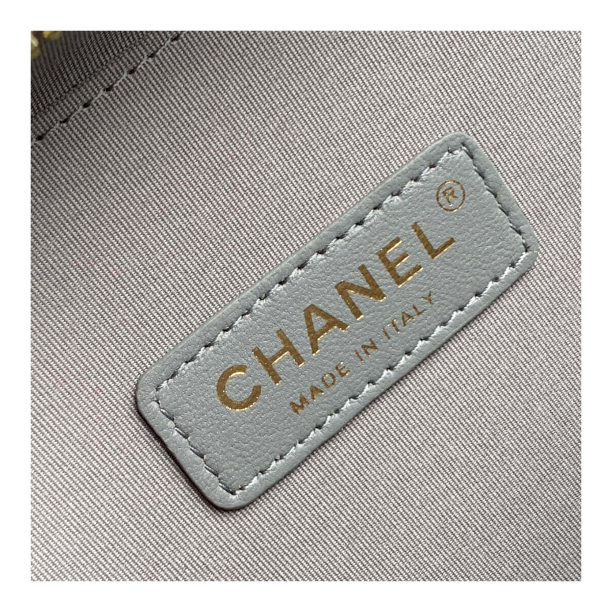 Chanel Lambskin Vanity Case AS2179