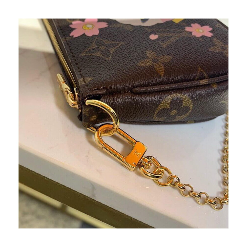 Louis Vuitton Pikachu Print Mini Pochette Accessoires M58009