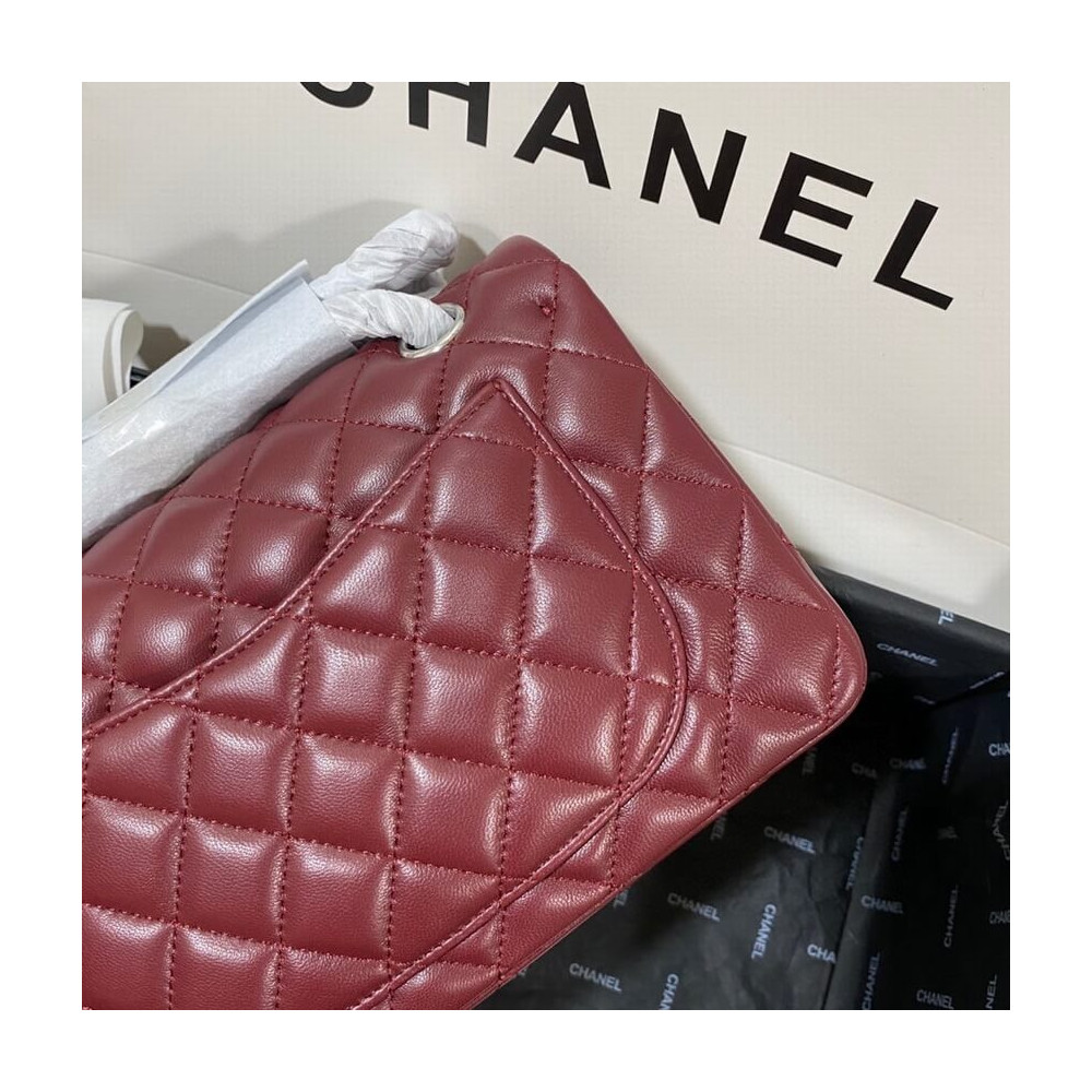 Chanel Small Classic Double Flap Bag A01113 in Lambskin