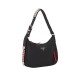 Prada Nylon Hobo Bag With Leather And Studs 1BC087