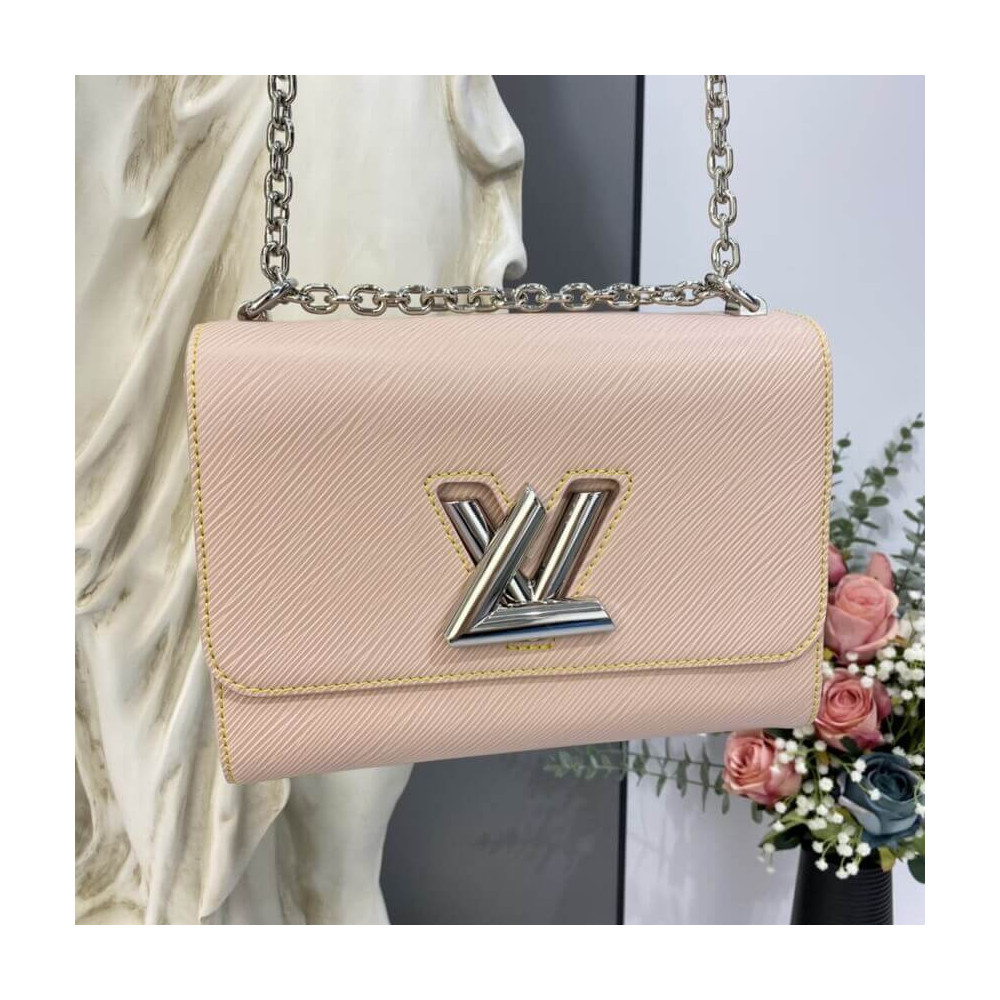 Louis Vuitton Epi Leather Twist MM M50282 Rose Ballerine