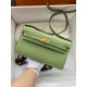 Hermes Kelly Wallet to Go Woc 499041 Green