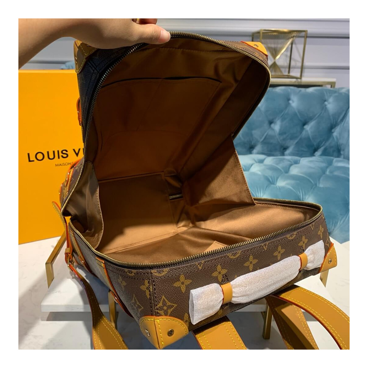 Louis Vuitton Soft Trunk Backpack PM M44752