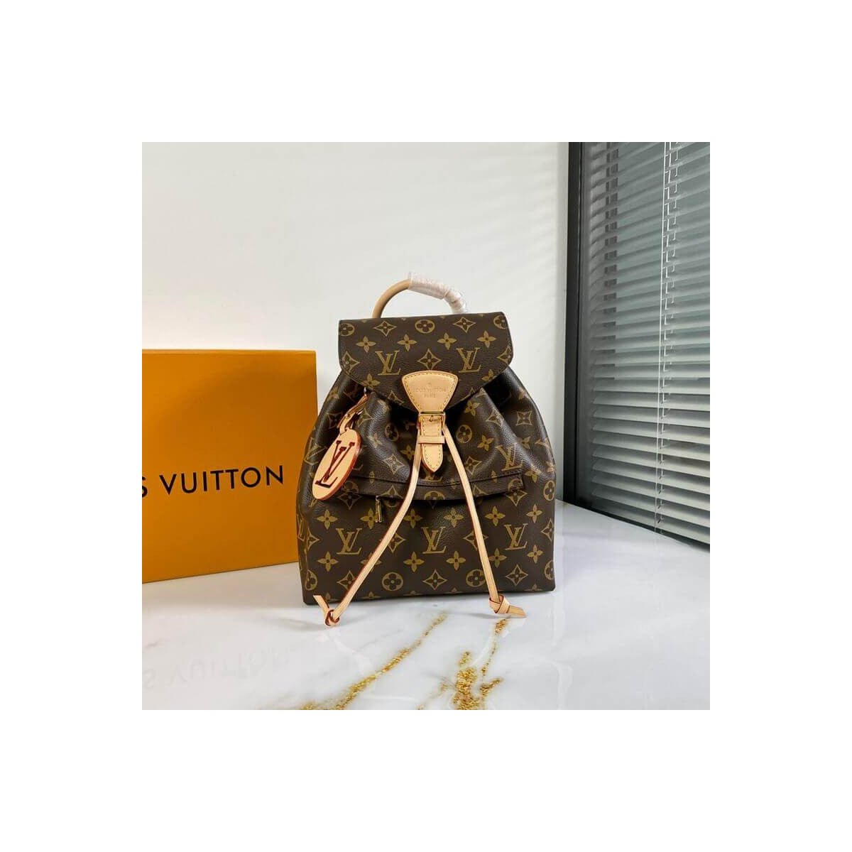 Louis Vuitton Montsouris PM Backpack M45501 M45515