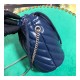 Gucci GG Marmont Mini Bucket Bag 575163 Blue