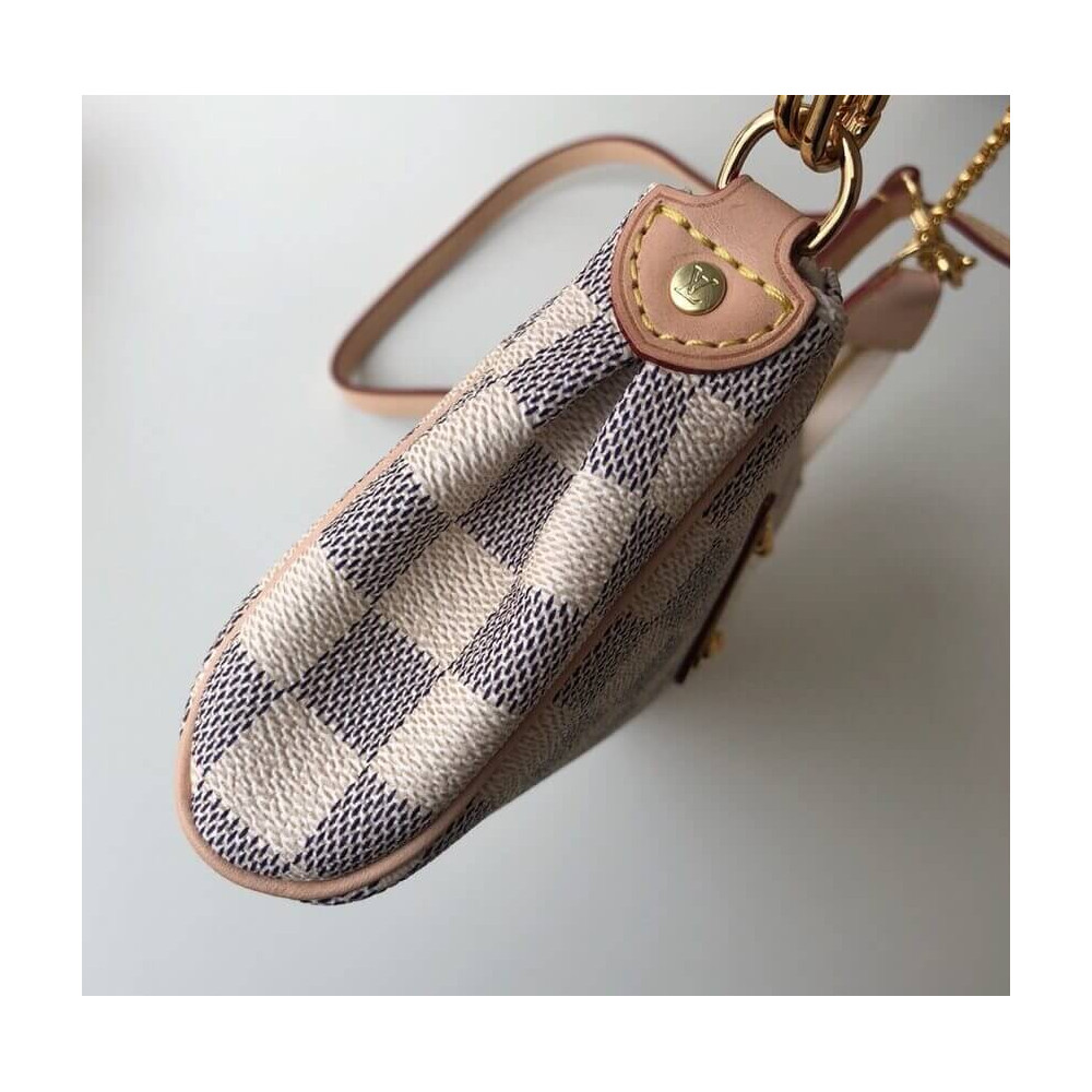 Louis Vuitton Damier Azur Canvas Eva Clutch N55214