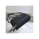 Dior Caro Double Pouch Black Supple Cannage Calfskin M9237