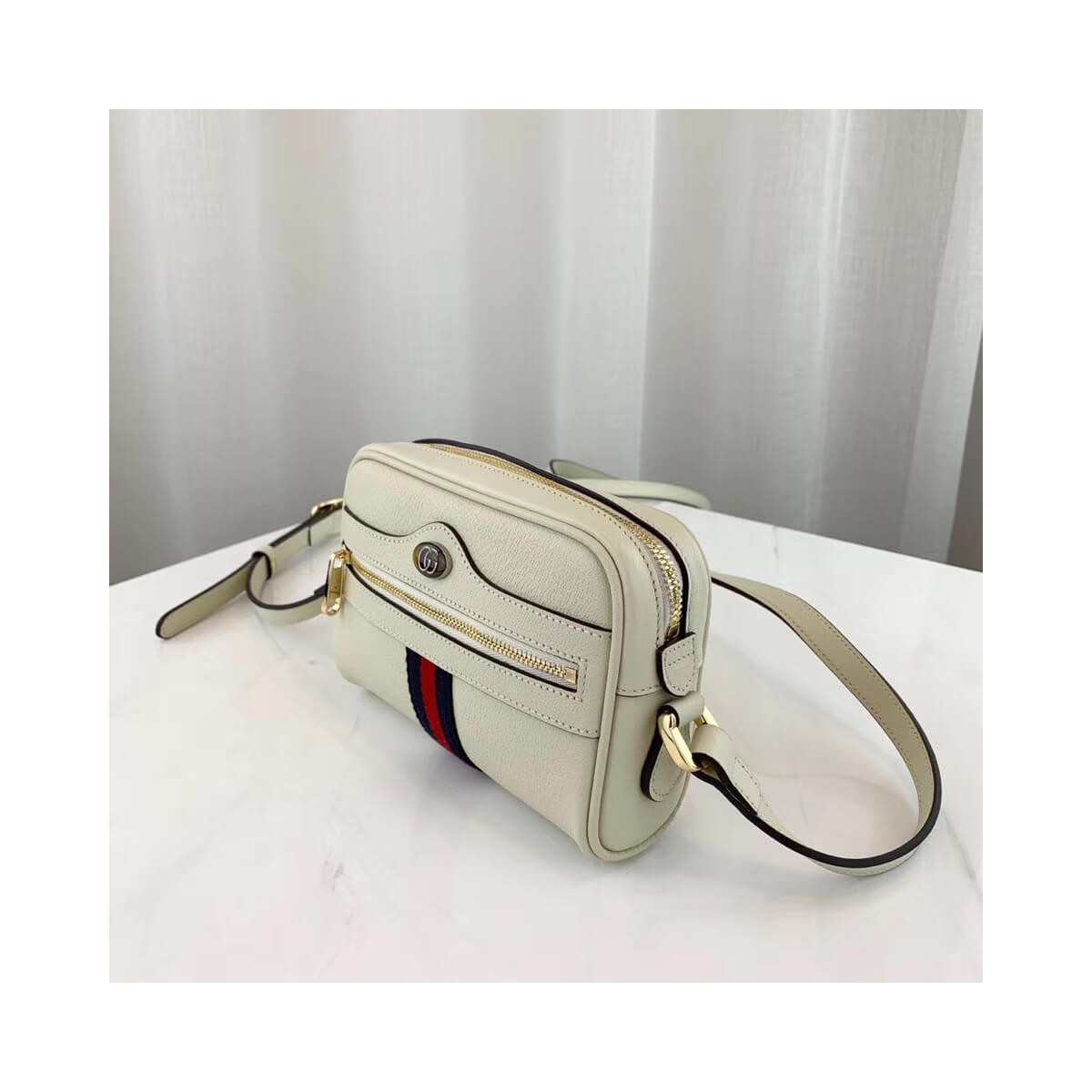 Gucci Ophidia Leather Mini Bag 517350