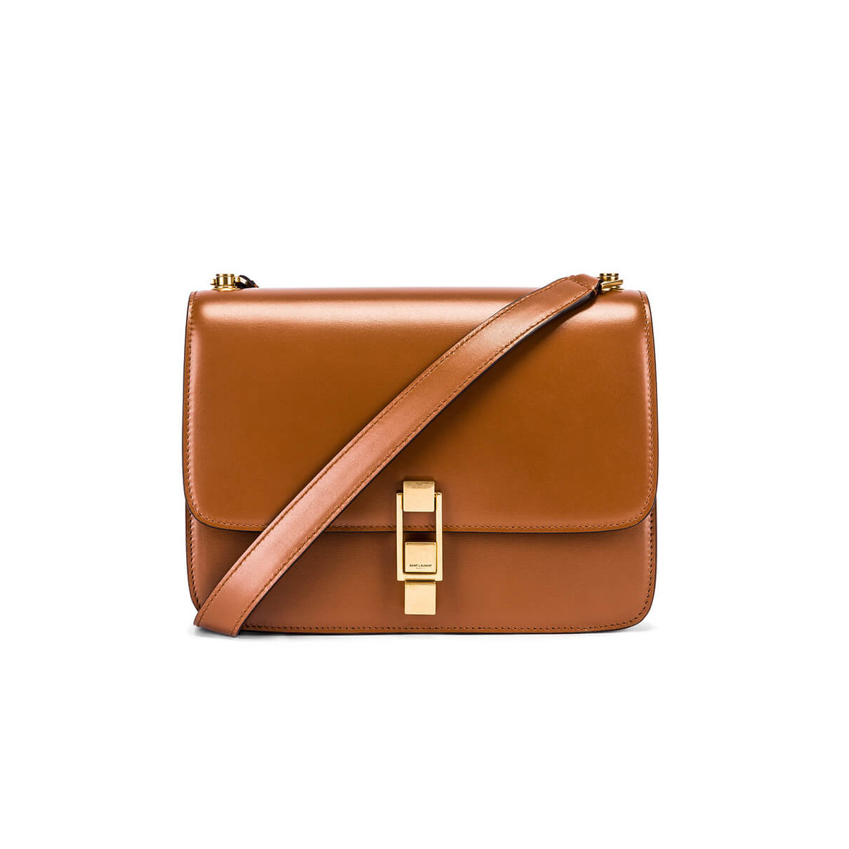 Saint Laurent Carre Satchel In Smooth Leather 585060