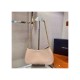 Prada Leather Chain Hobo Bag 1BC148