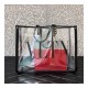 Valentino Garavani Grande Plage Medium PVC &amp; Leather Tote Bag 9008