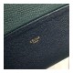 Celine Small Cabas In Grained Calfskin 189813 Green/Blue