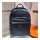 Prada Nylon And Saffiano Leather Backpack 2VZ048