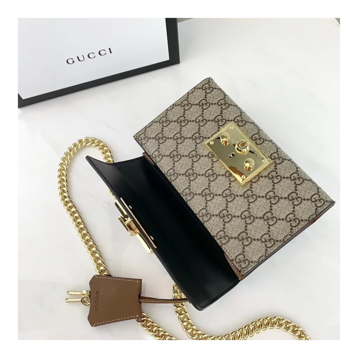 Gucci Padlock Small GG Shoulder Bag 409487