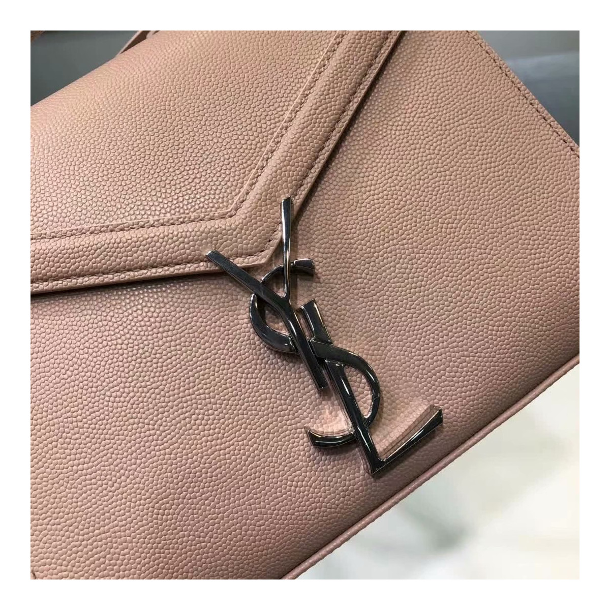 YSL Saint Laurent Cassandra Mini Top Handle Bag 602716