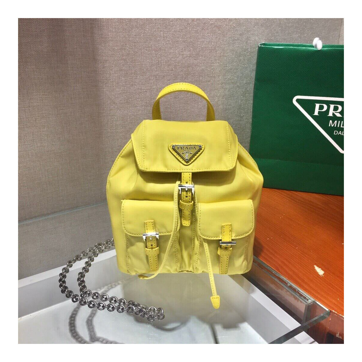 Prada Nylon Mini Backpack 1BH029