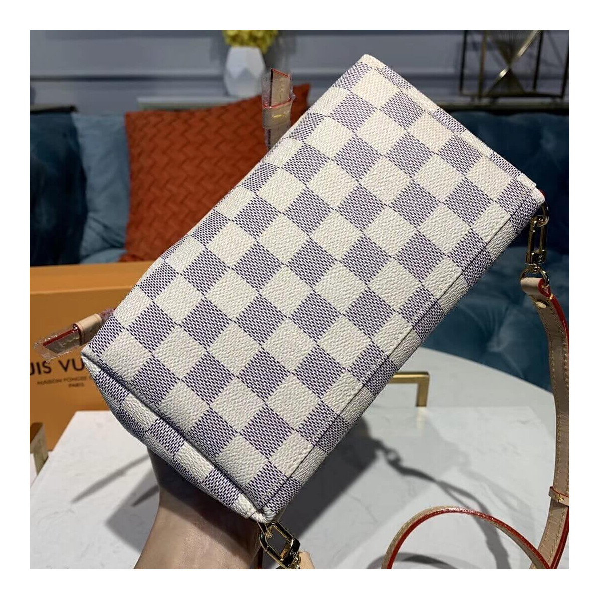 Louis Vuitton Damier Azur Sperone BB N44026