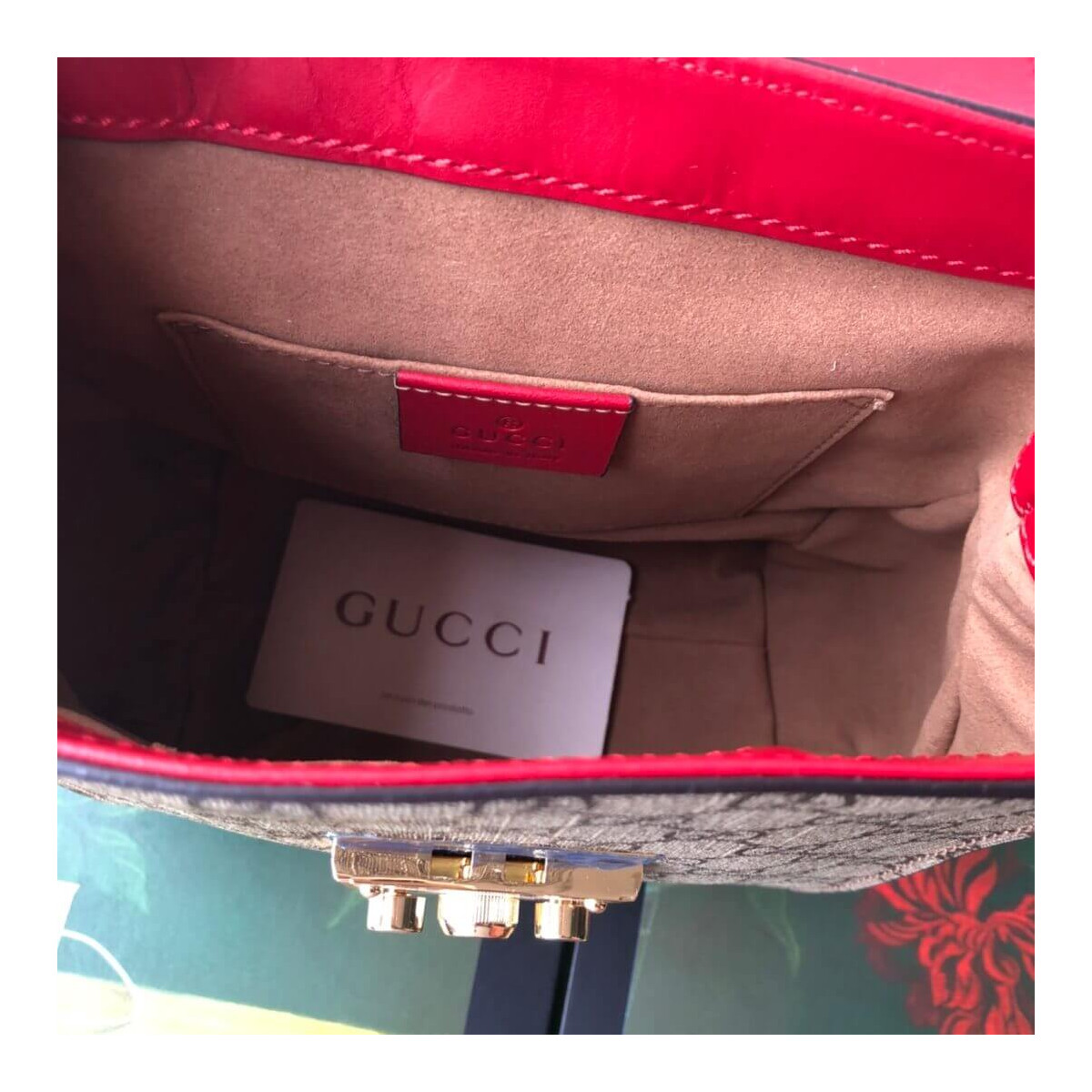 Gucci Padlock GG Supreme Backpack 498194