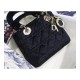 Christian Dior Velvet Mini Lady Dior Bag M505S