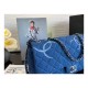 Chanel Denim Classic Flap Jumbo Large Bag AS2072