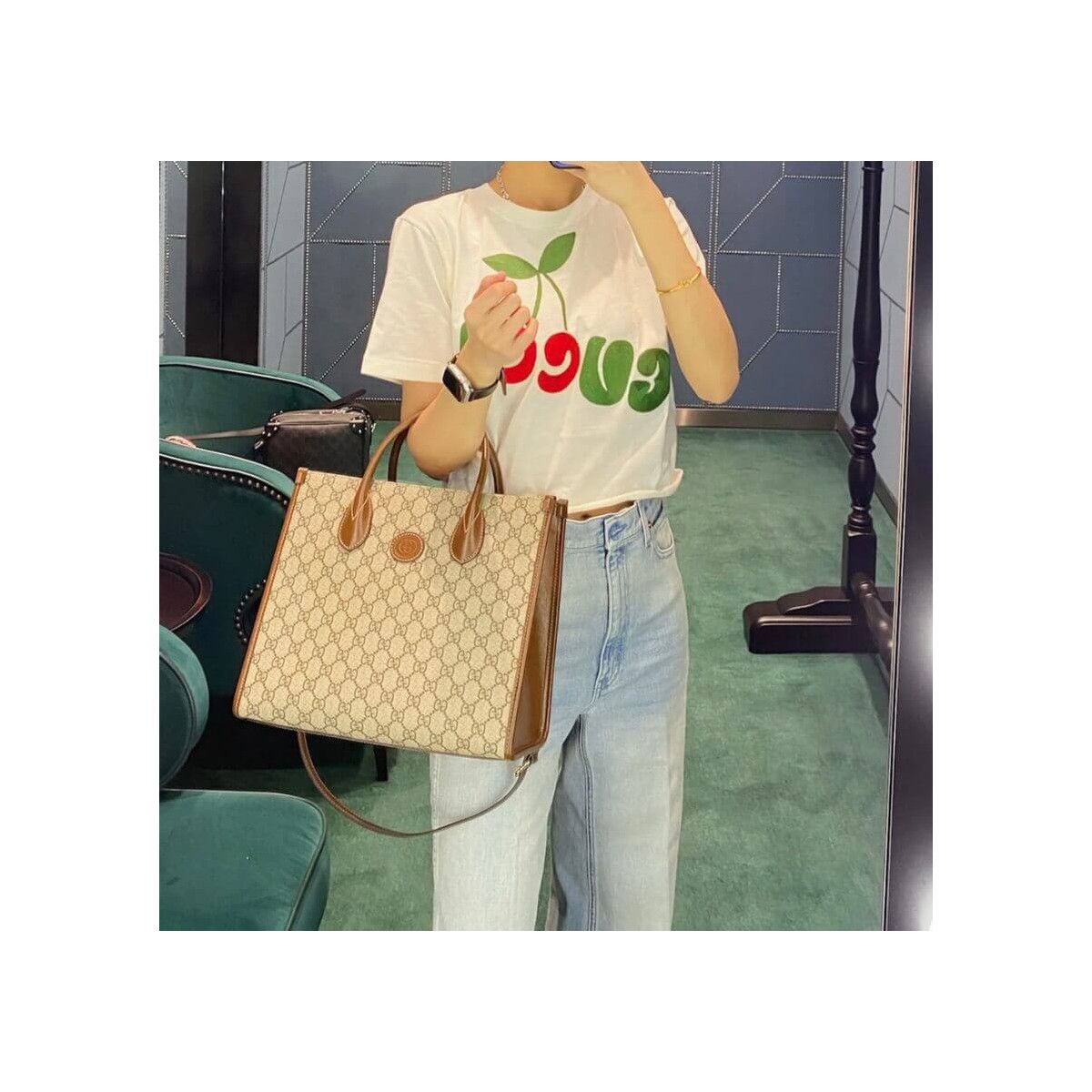 Gucci GG Small Tote Bag 659983