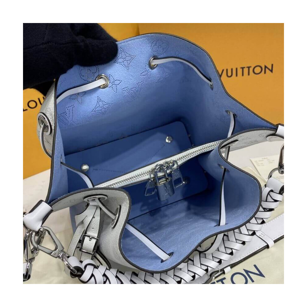 Louis Vuitton Muria Bag Gradient Blue Mahina Leather M57853