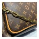 Louis Vuitton Monogram Coated Canvas Backpack Trio M44658