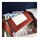 Celine Frame Medium Shoulder Bag 180263 Red/White