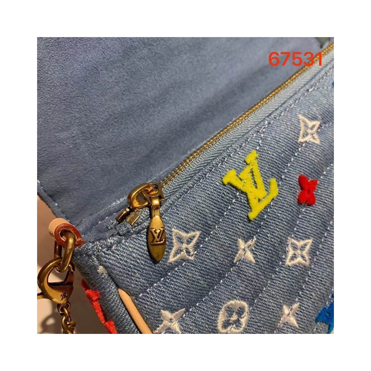 Louis Vuitton New Wave Chain Pochette M67531