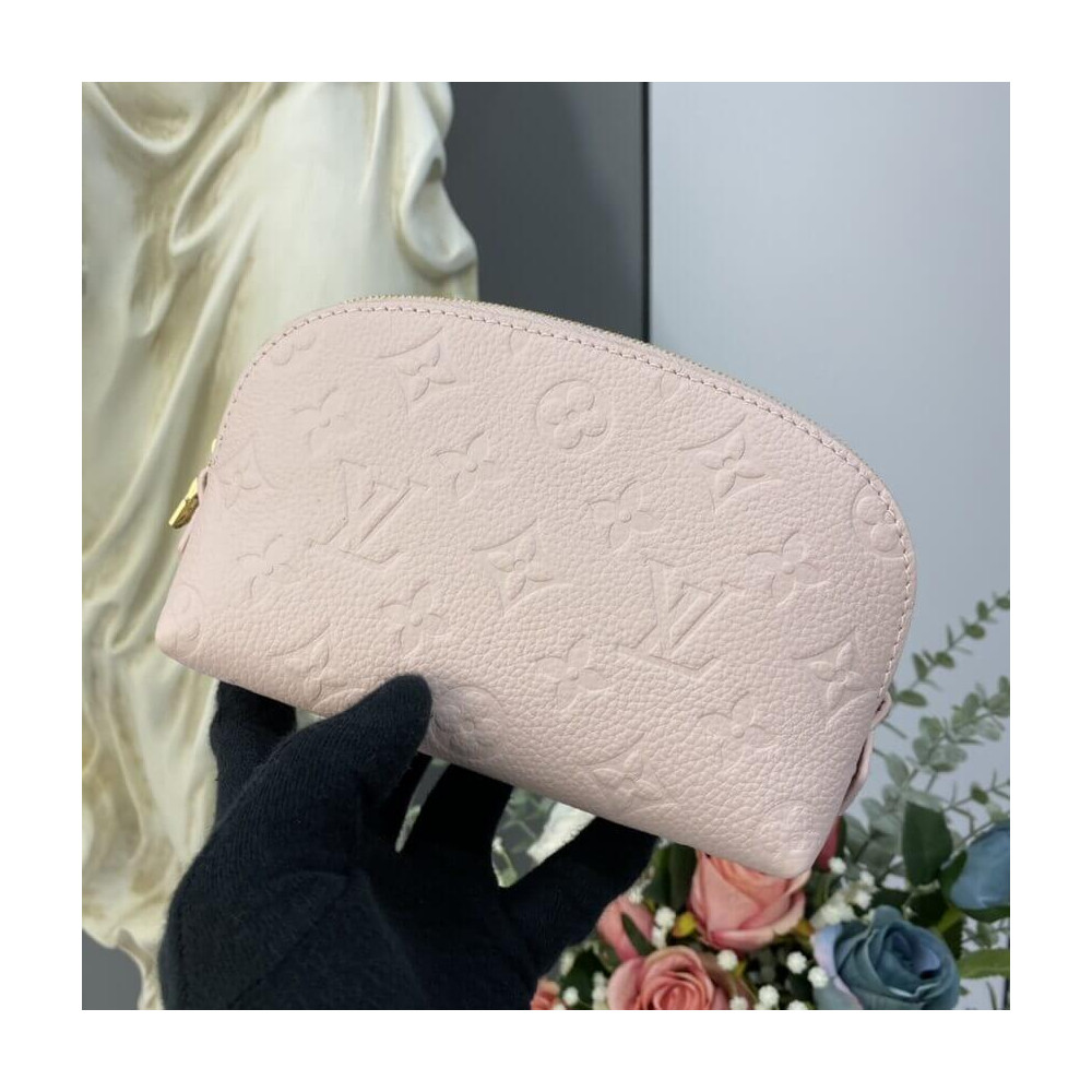 Louis Vuitton Monogram Empreinte Cosmetic Pouch PM M69414