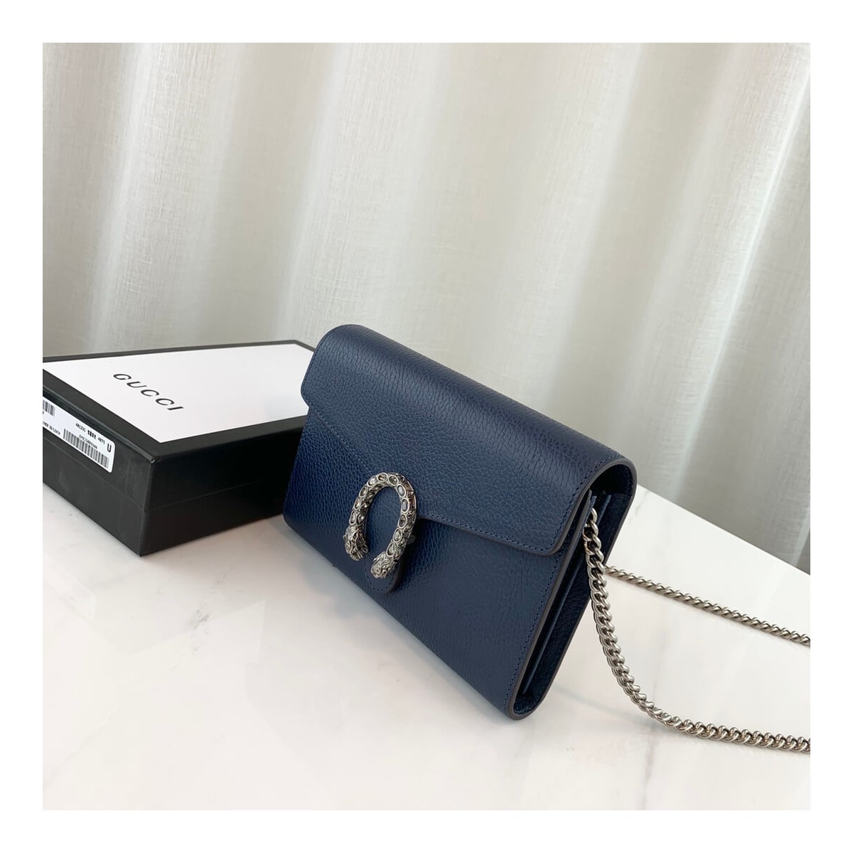 Gucci Dionysus Leather Mini Chain Bag 401231