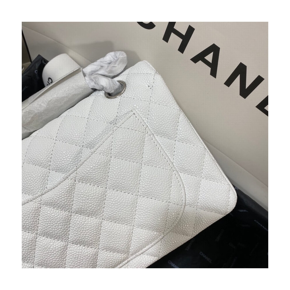 Chanel Small Classic Double Flap Bag A01113 Caviar Calfskin