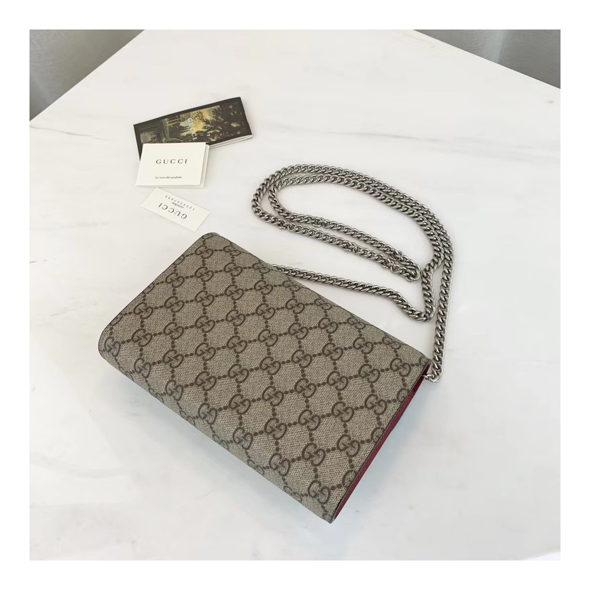 Gucci Dionysus GG Supreme Mini Chain Bag 401231