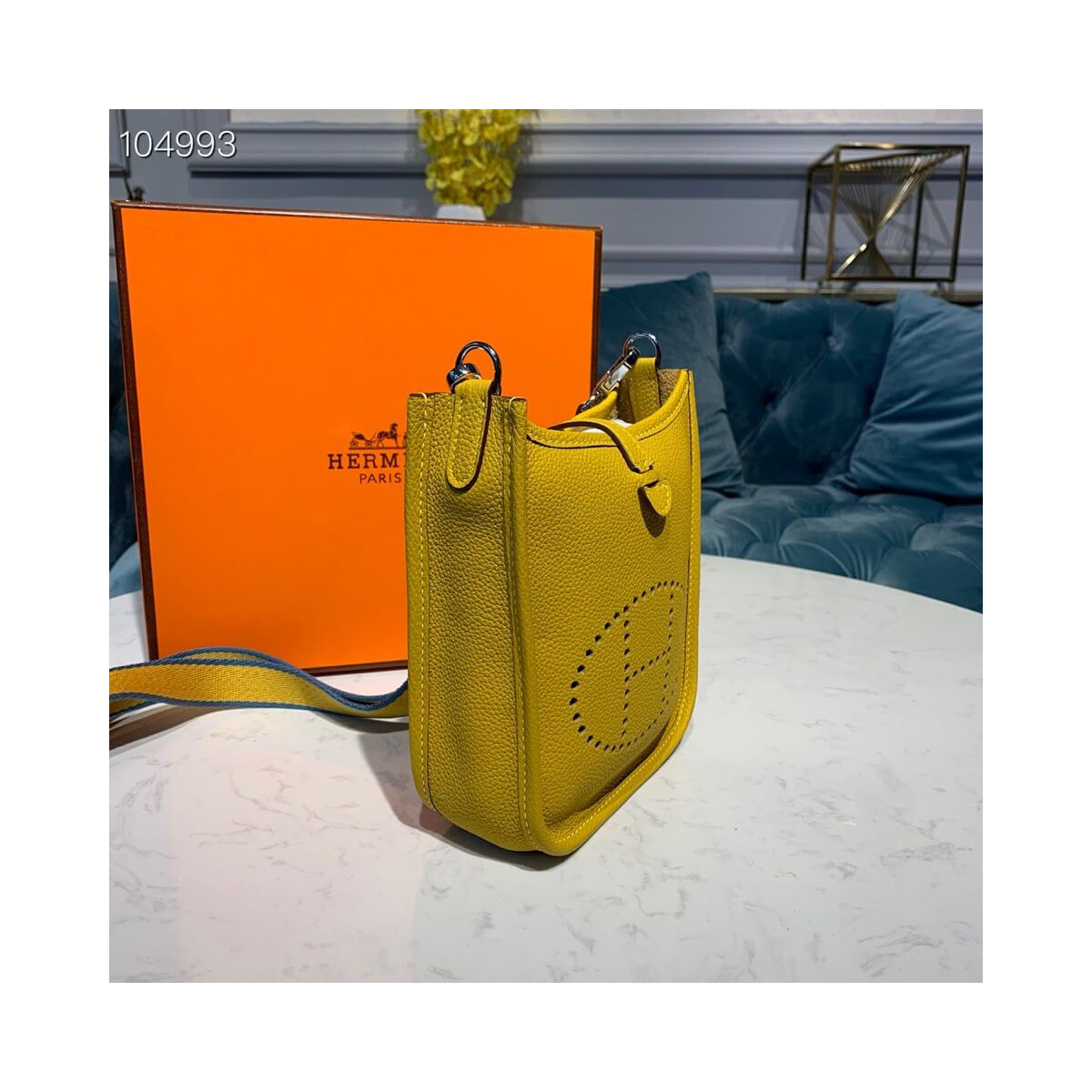 Hermes Evelyne III TPM Bag 20cm in Taurillon Clemence