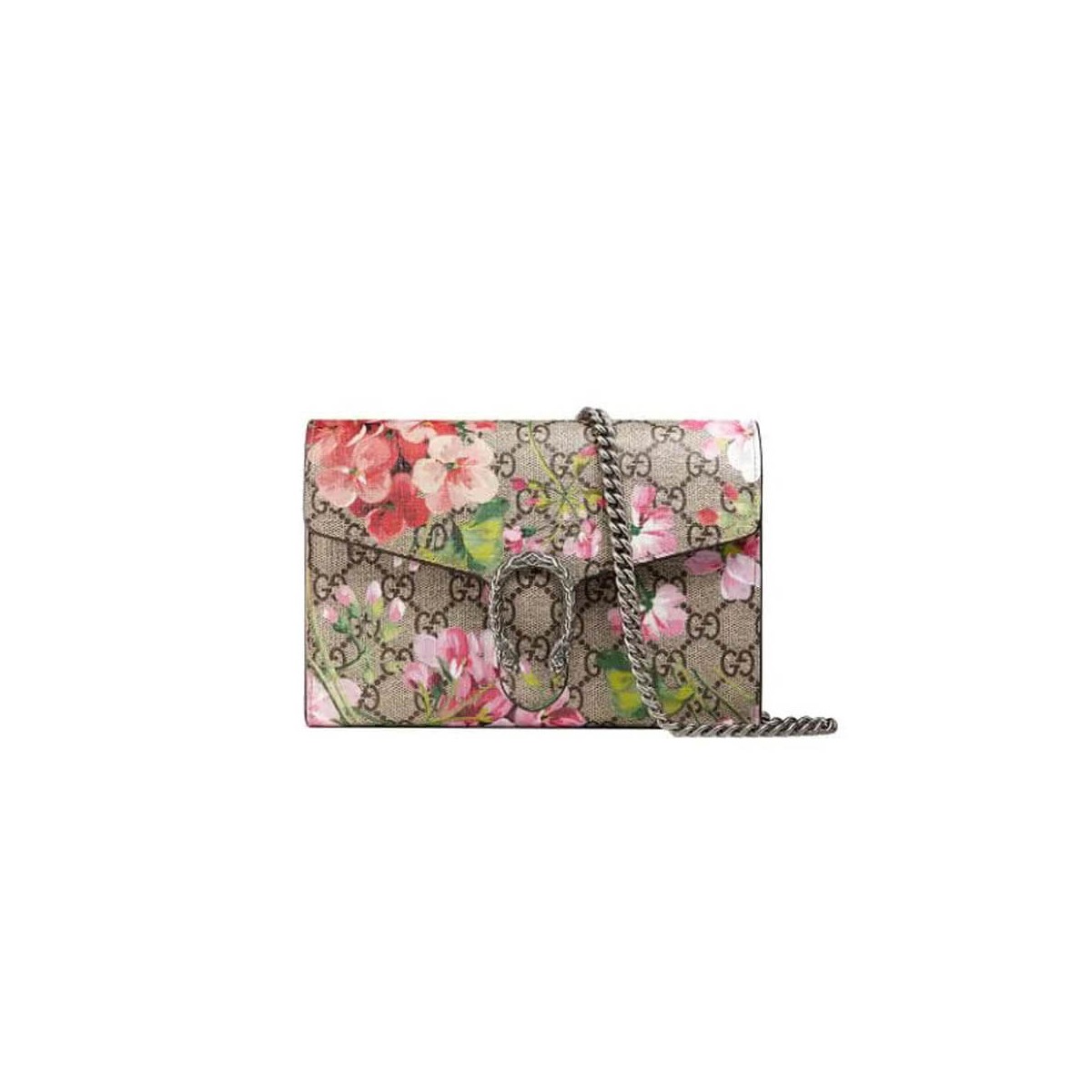 Gucci Dionysus Blooms Print Mini Chain Bag 401231