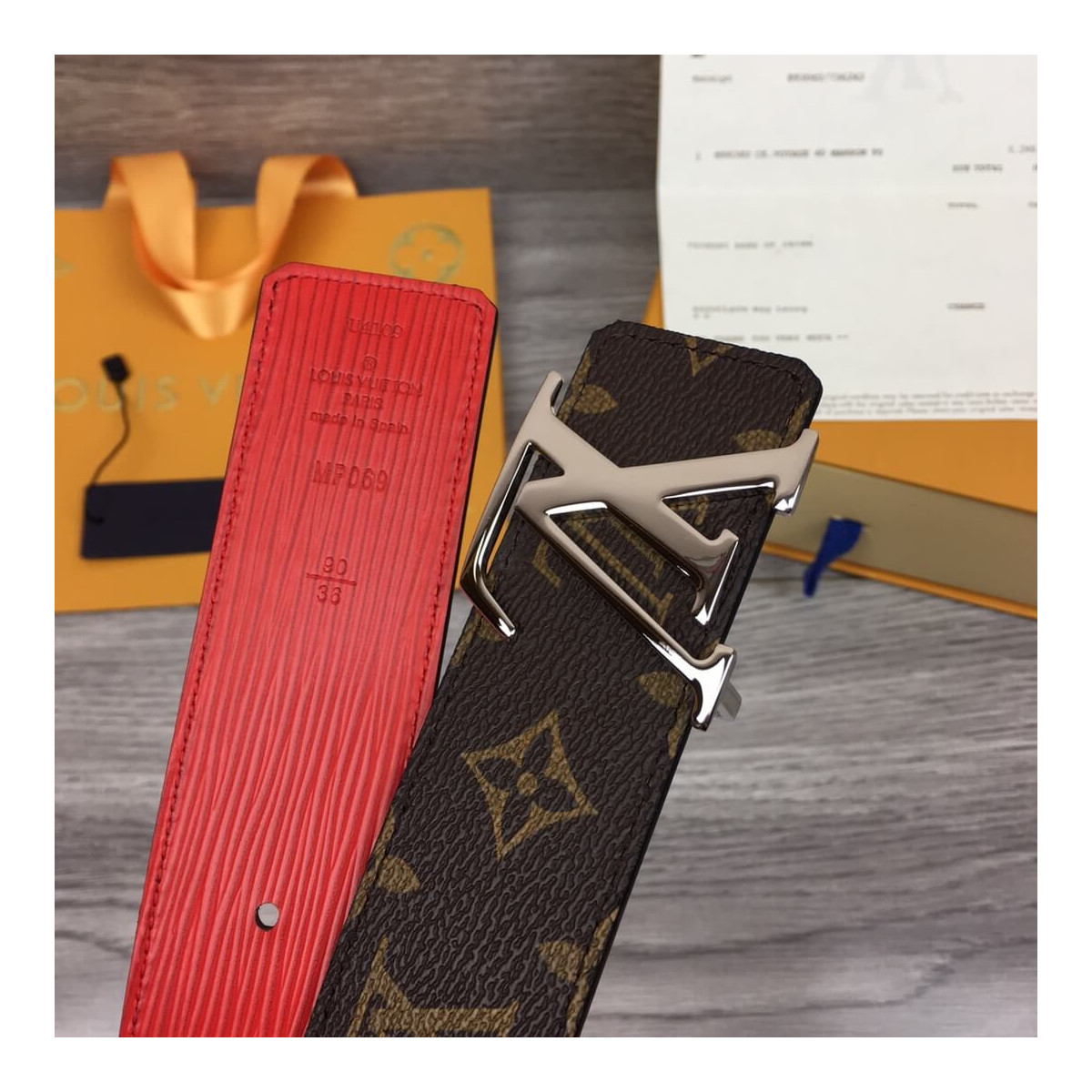 Louis Vuitton Initiales 40mm Belt MP109