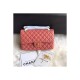 Chanel 1112 Rose Quartz Medium Size 2.55 Lambskin Leather Flap Bag