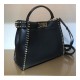 Fendi Peekaboo Medium with Metal-Plated Micro Studs 8BN290