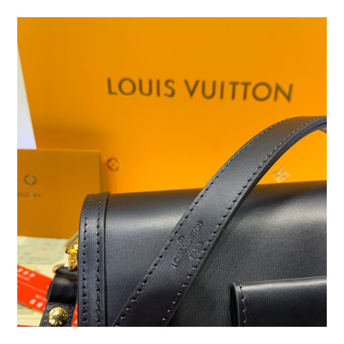 Louis Vuitton Smooth Calfskin Leather Mini Dauphine M55836 M55837