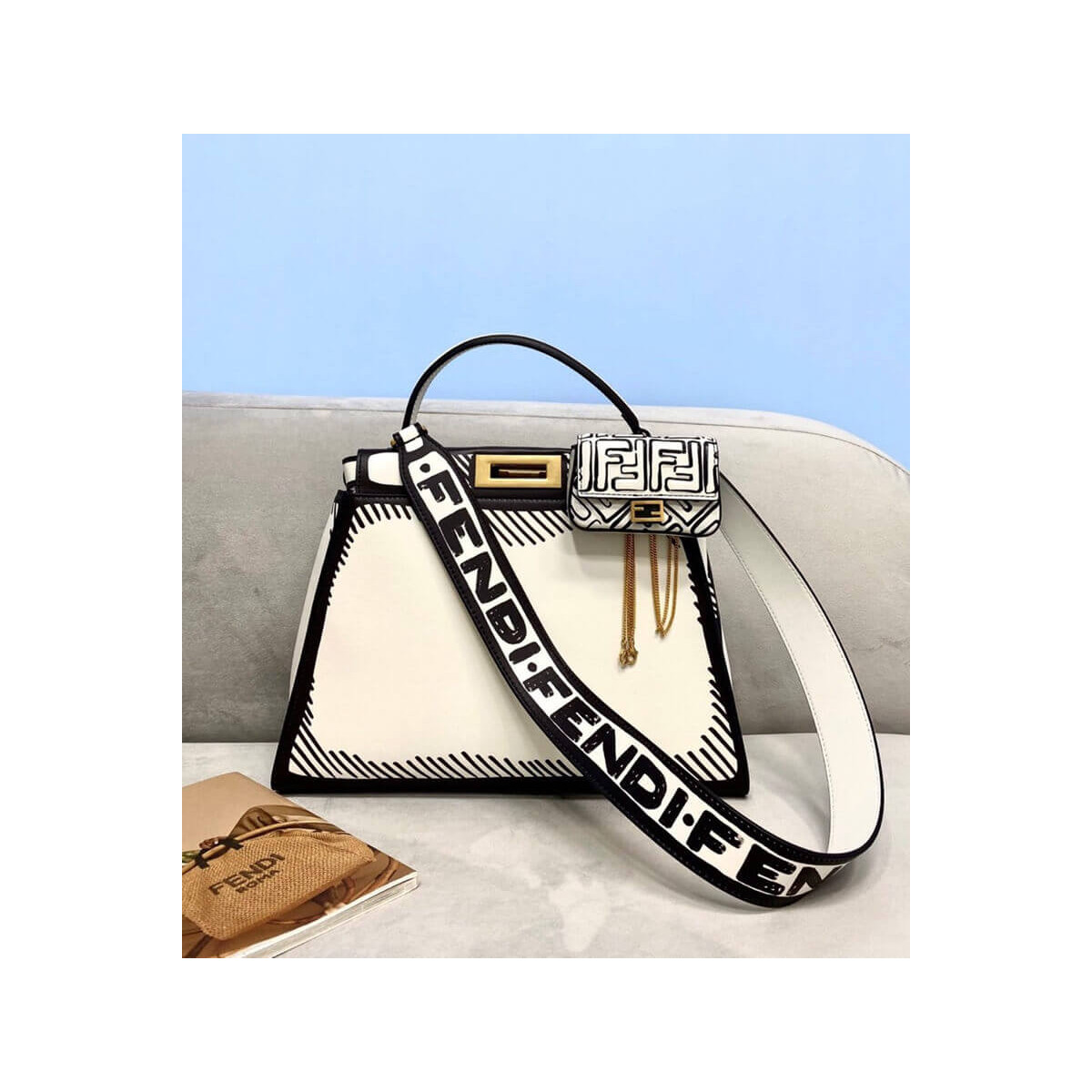 Fendi California Sky Peekaboo 8BN290