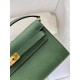 Hermes Kelly Wallet to Go Woc 499041 Army Green