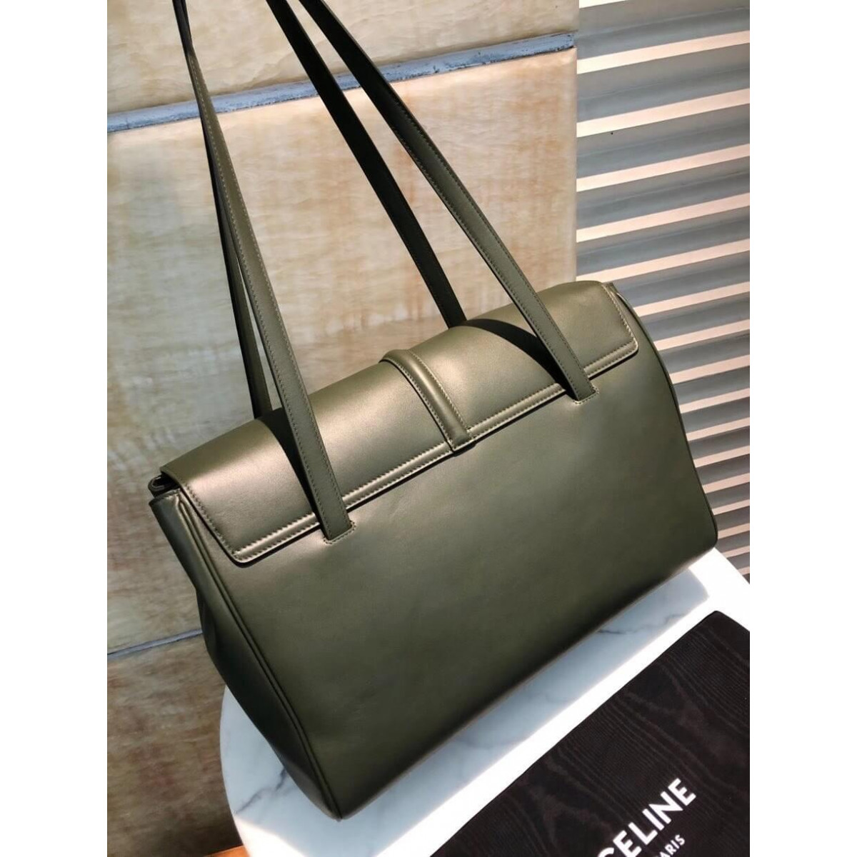 Celine Large Soft 16 Bag In Smooth Calfskin 194043