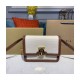 Burberry Mini Two-tone Canvas and Leather TB Bag 80171101