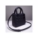 Dior Medium Lady Dior Bag in Ultramatte Cannage Calfskin M0565