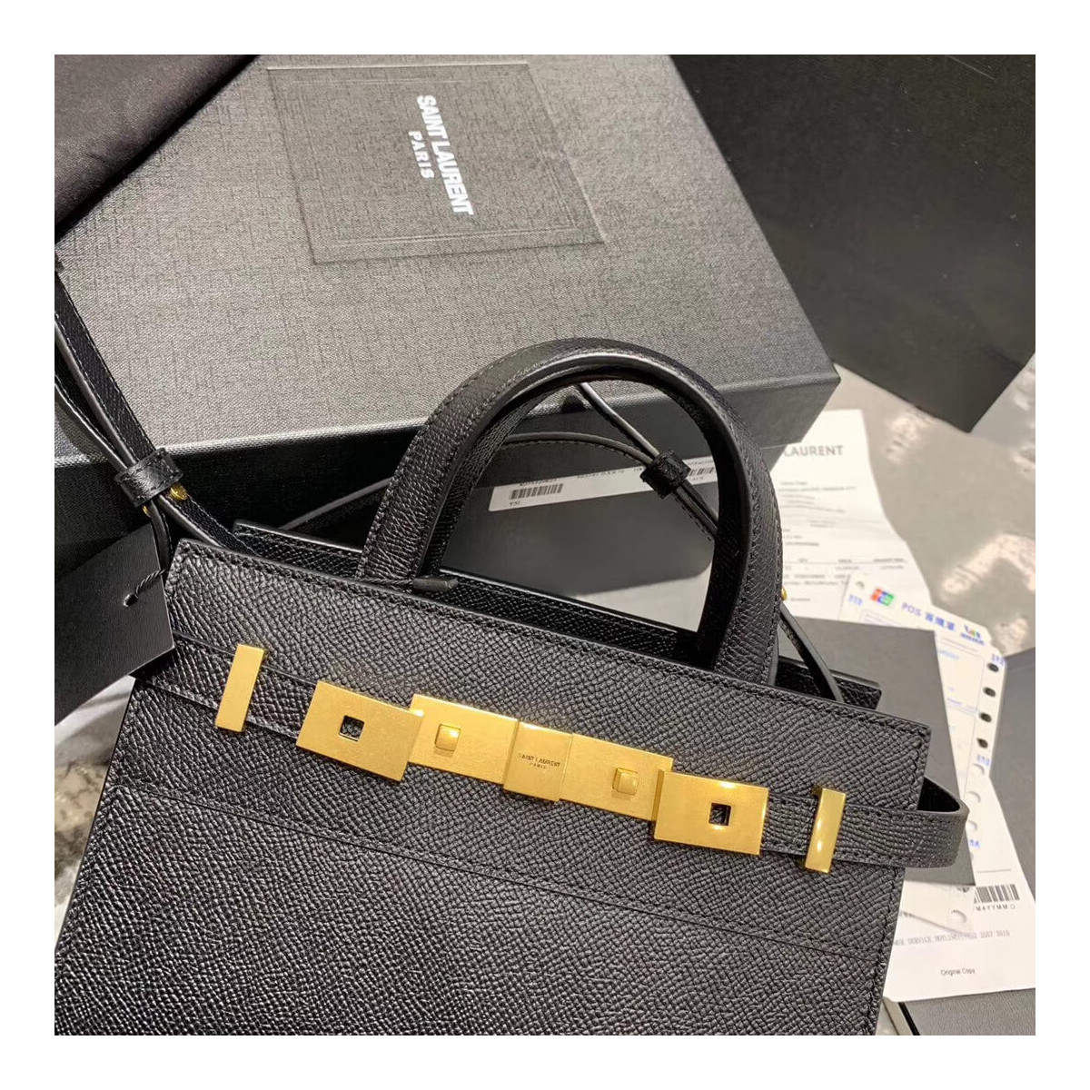 Saint Laurent Manhattan Nano Bag 593741