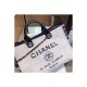 Chanel Deauville Tote 38cm Canvas Bag A66941 Multi